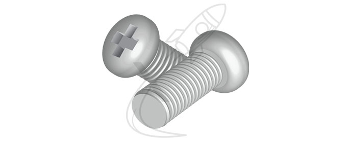 Koch Klingelschild Schraube silber